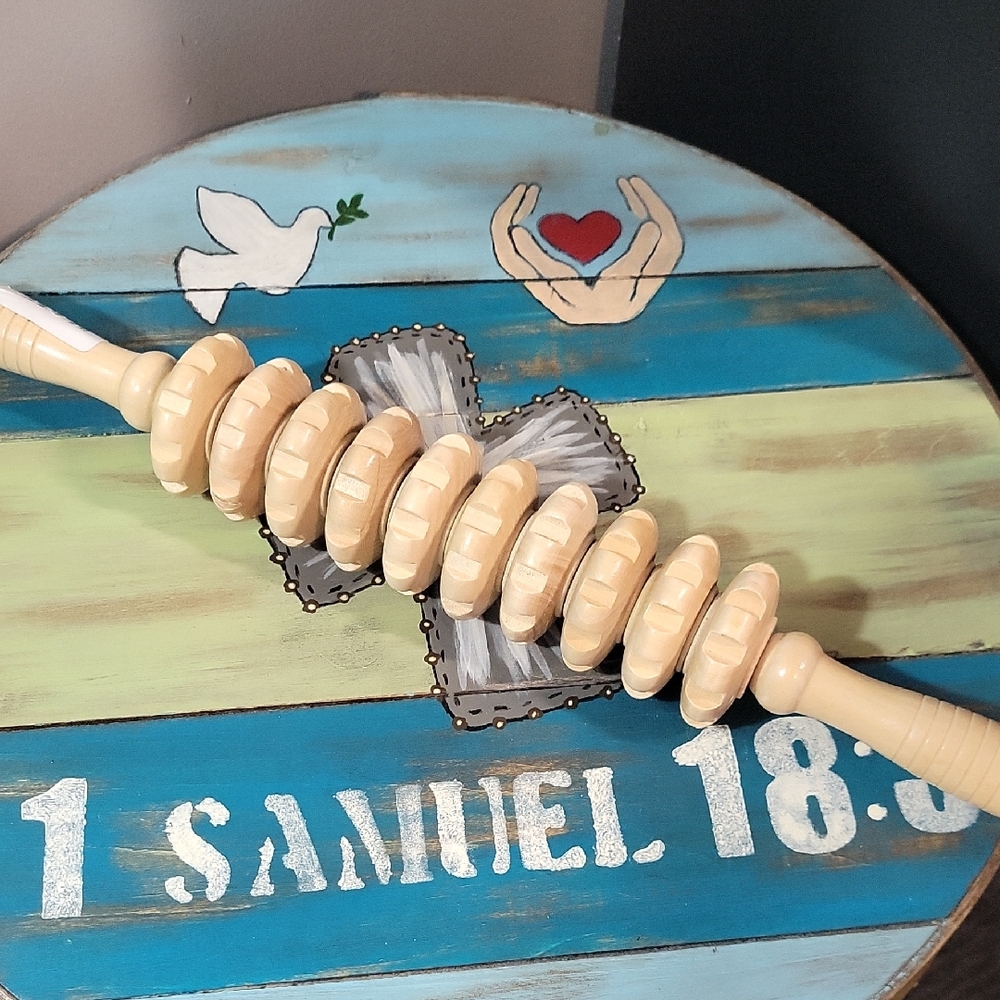Wooden Massage Roller NWOT